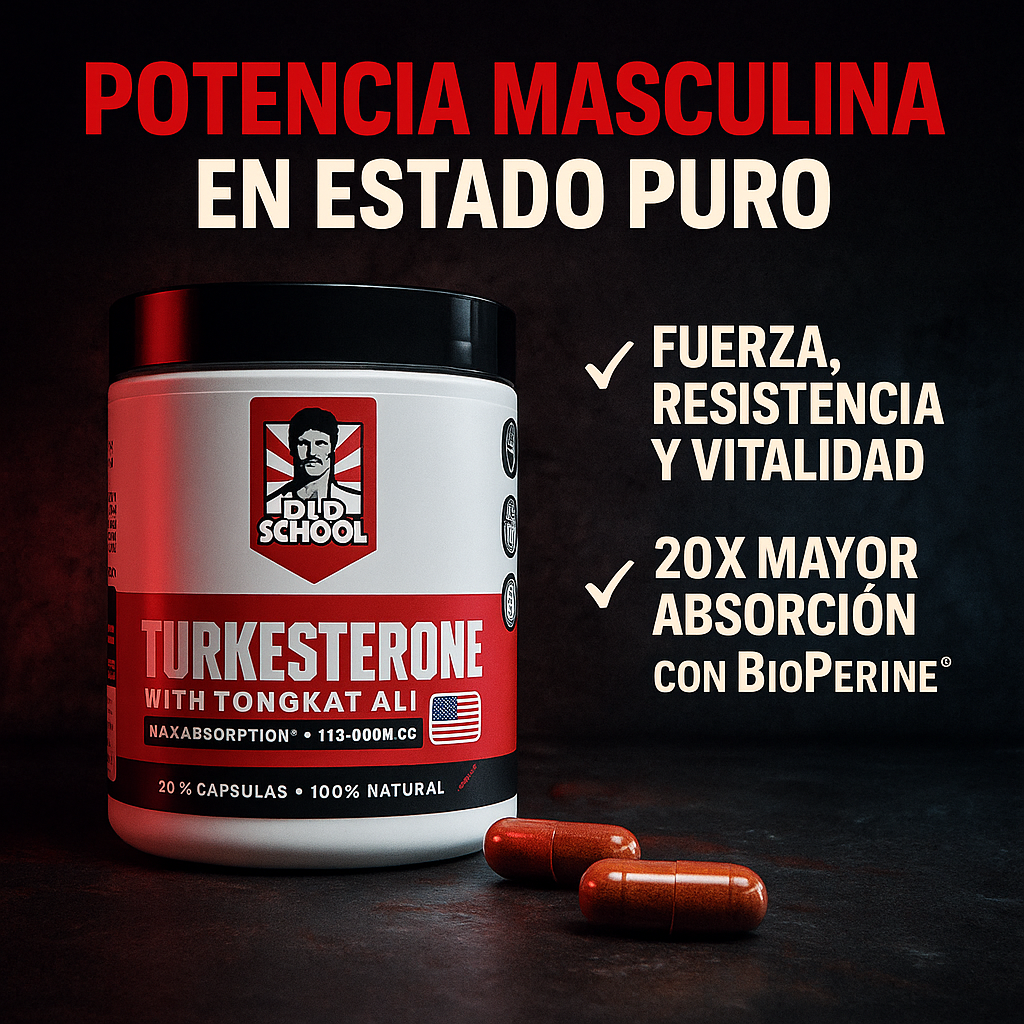 Turkesterona 120 Cap Old School