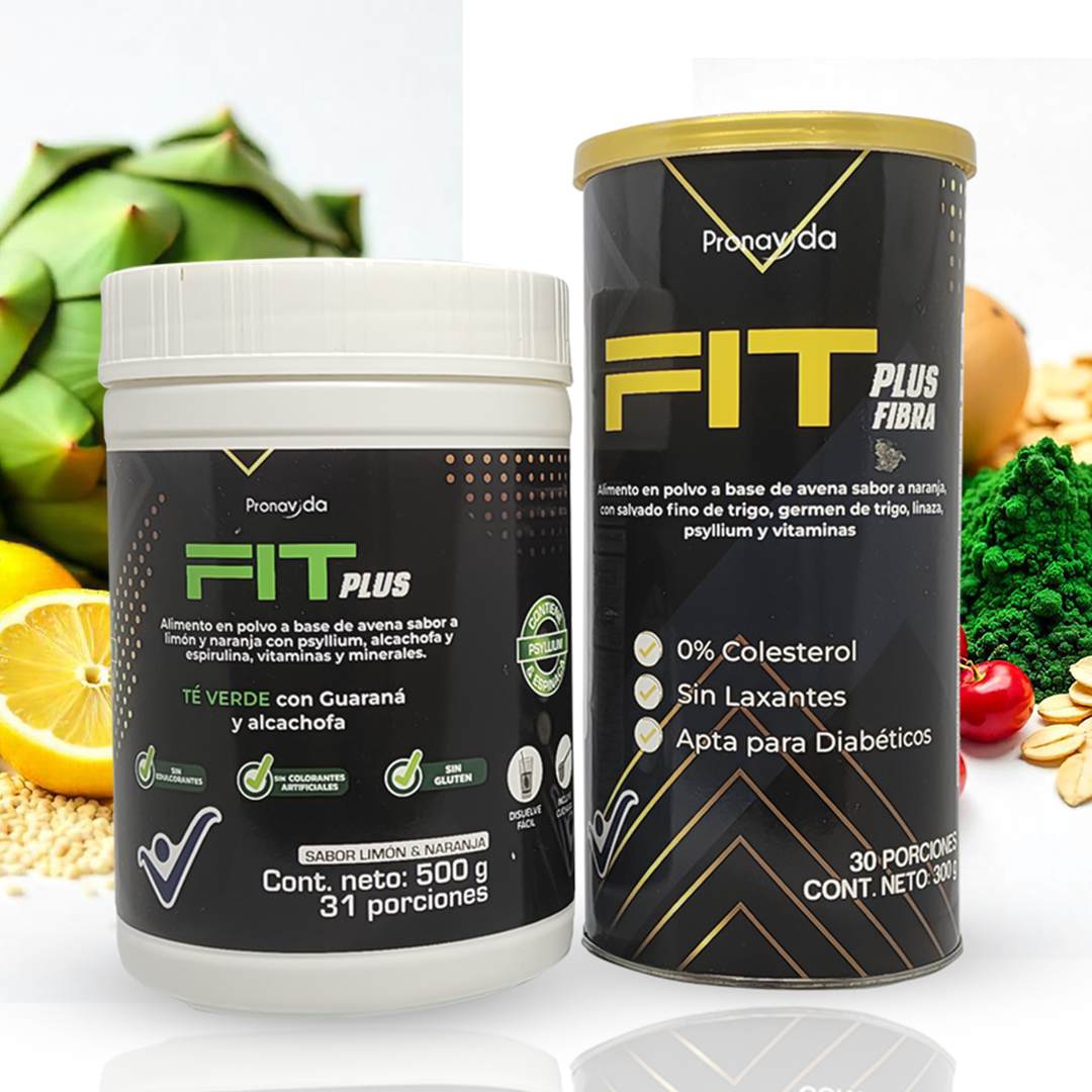 COMBO FIT PLUS TE VERDE + FIBRA