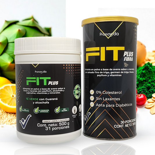 COMBO FIT PLUS TE VERDE + FIBRA