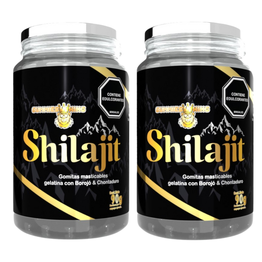 Promo X2 Shilajit Gomas Envase de 30 Unidades